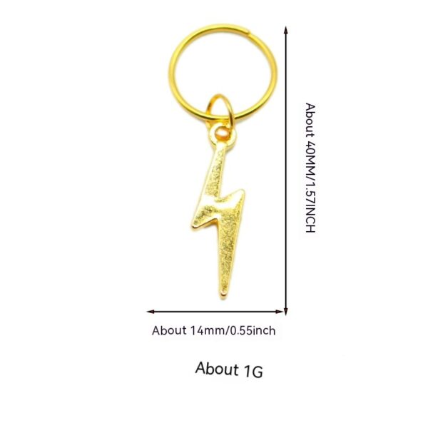 Hair Ring XINGX Lightning Shell Small Pendant Hairware - Image 6
