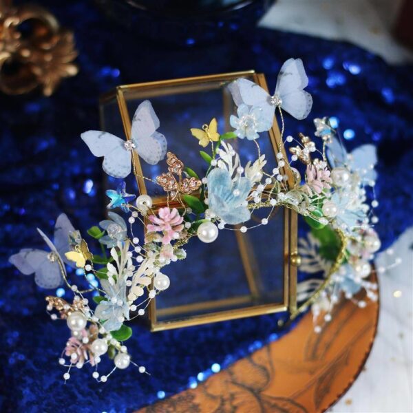Performance Butterfly Garland Headdress Super Fairy MSN Series Children's Garland - Image 4
