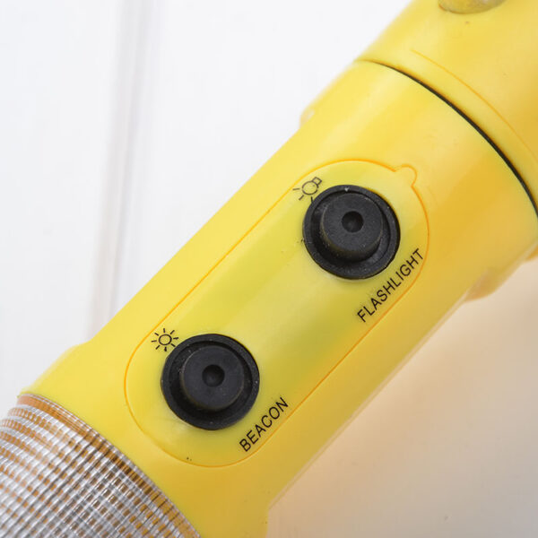 Car Auto LED Torch Flashlight Emergency Safety Hammer Belt Cutter Escape Tools - Image 4