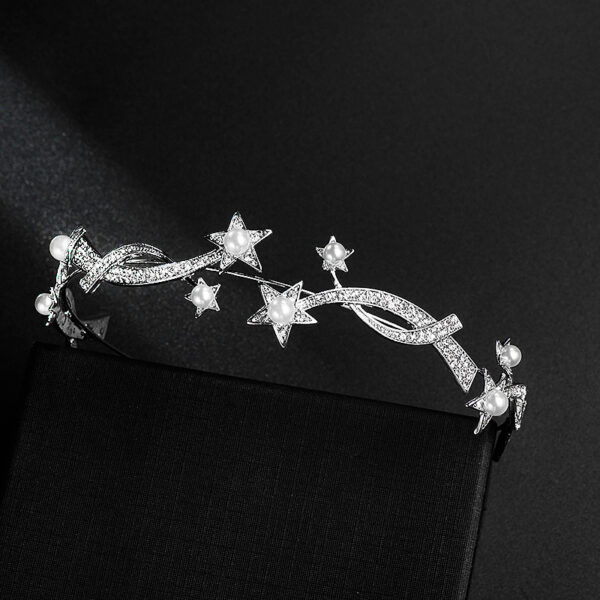 New Princess XINGX Bridal Crown Headband - Image 3