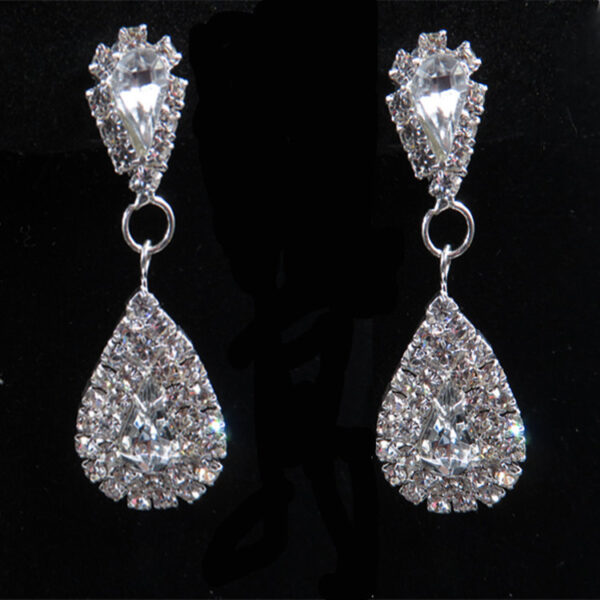 Manufacturers Selling Bride Wedding Accessories Earrings Set Drop Necklace Aliexpress - Image 5