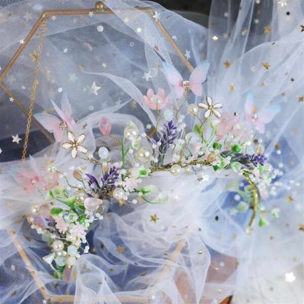 Performance Butterfly Garland Headdress Super Fairy MSN Series Children's Garland - Image 3