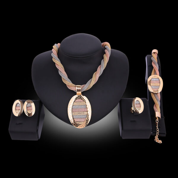 Four-piece Necklace  Earrings And Bracelets - Image 2