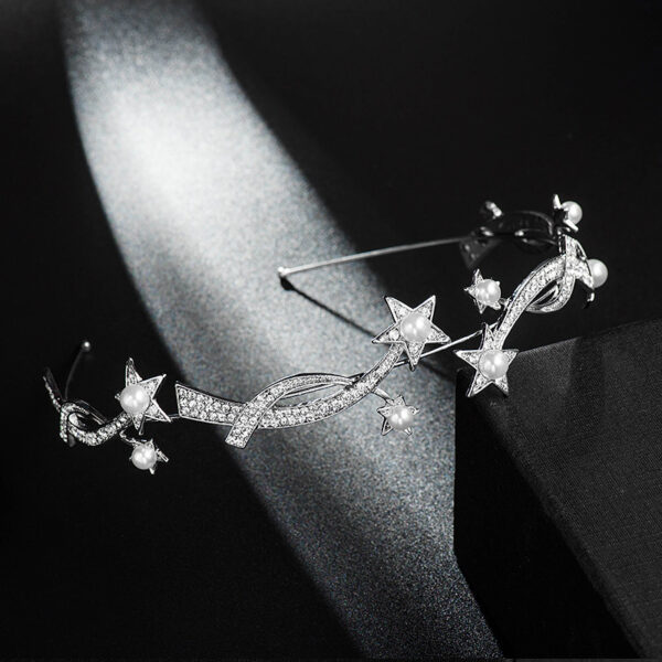 New Princess XINGX Bridal Crown Headband - Image 2