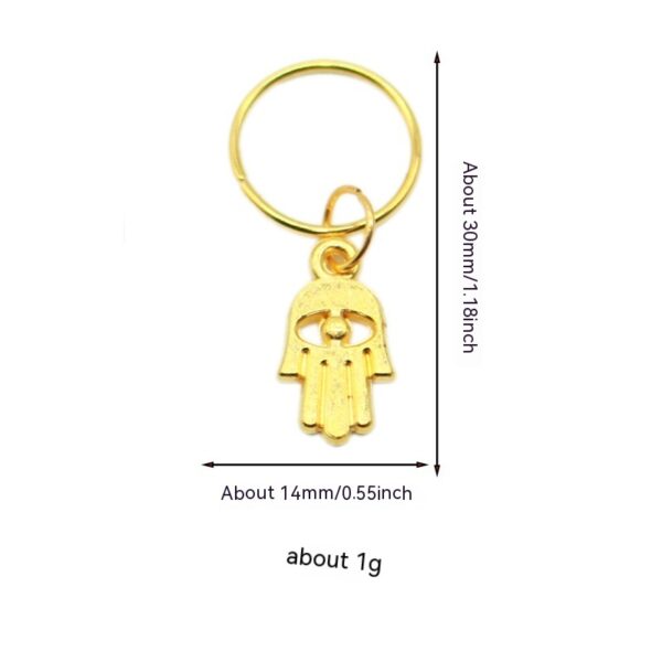 Hair Ring XINGX Lightning Shell Small Pendant Hairware - Image 4