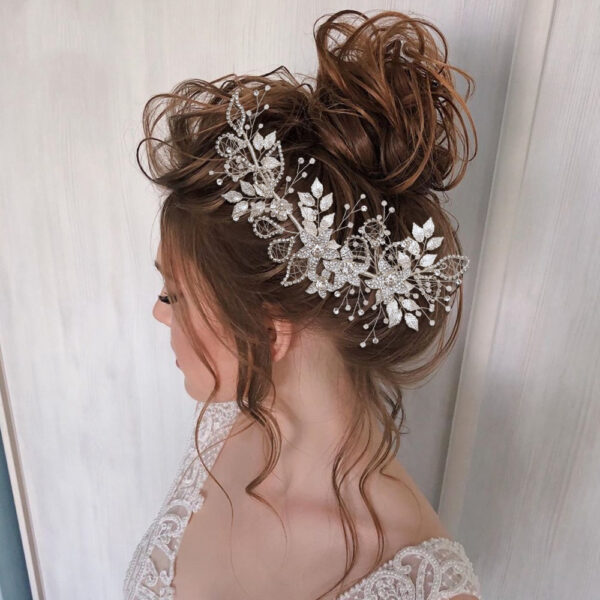 Handmade Wedding Alloy Hair Accessories - Image 2