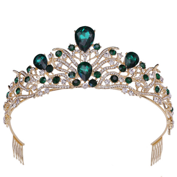 Fashion Bridal Knot And Makeup Crown - Image 4