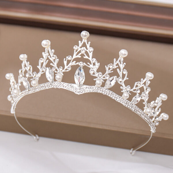 Fashion Crystal Diamond Bridal Wedding Hair Tiara - Image 5