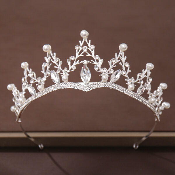 Fashion Crystal Diamond Bridal Wedding Hair Tiara - Image 4