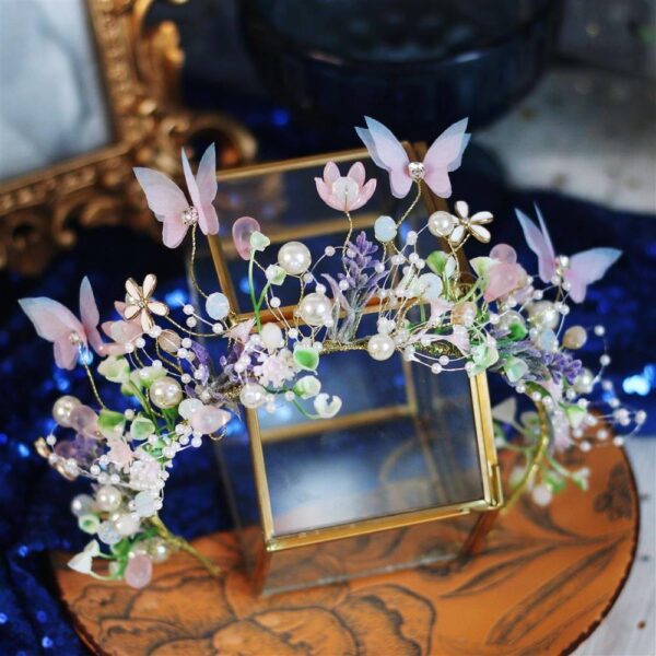 Performance Butterfly Garland Headdress Super Fairy MSN Series Children's Garland - Image 2