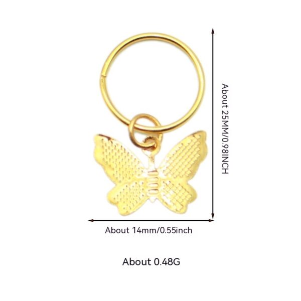 Hair Ring XINGX Lightning Shell Small Pendant Hairware - Image 9
