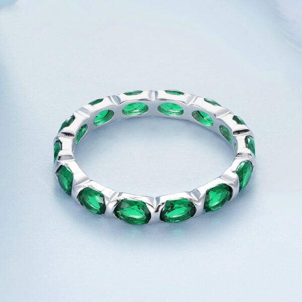 Ladies Sterling Silver Fashion Ring - Image 4