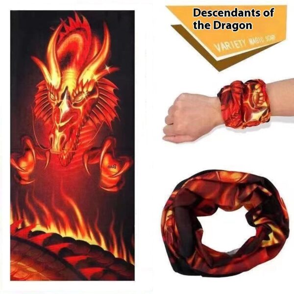 Men's Ice Towel Riding Ice Silk Bandana - Image 10