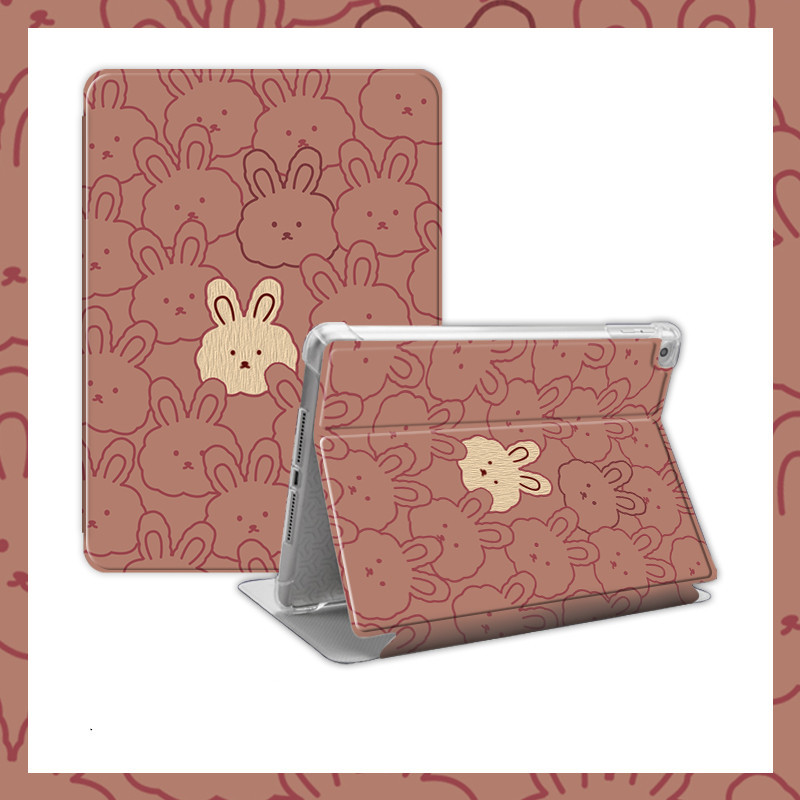 Cartoon Cute Rabbit Silicone Computer Case - Image 5