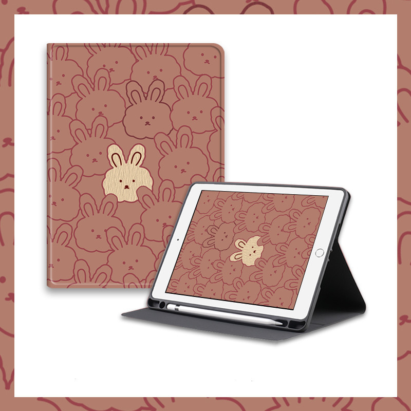 Cartoon Cute Rabbit Silicone Computer Case - Image 4