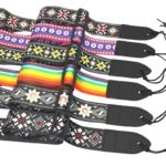 Stylish and Comfortable Printed Color Guitar Shoulder Strap