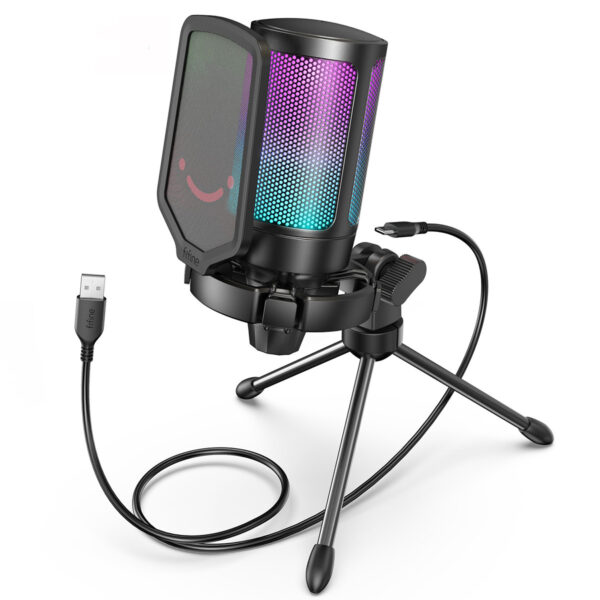 Condenser USB Microphone For PC Gaming - Image 2