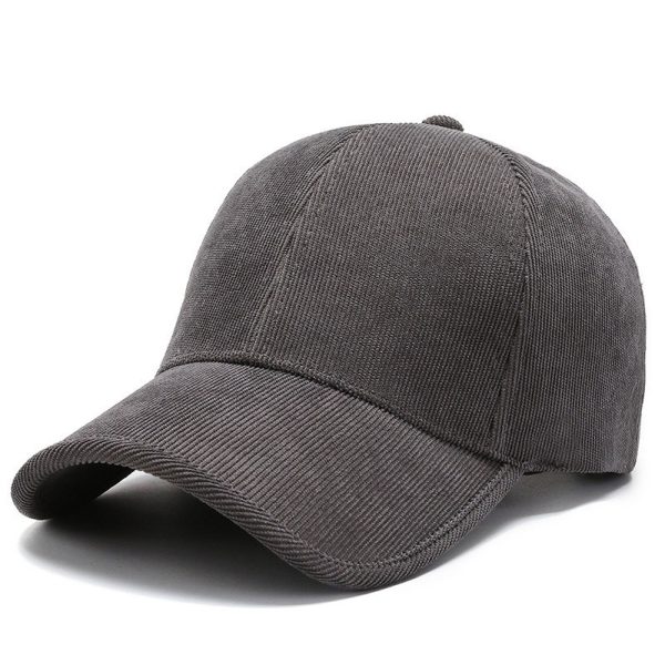 Four Seasons Corduroy Color Baseball Cap Casual All-matching - Image 10