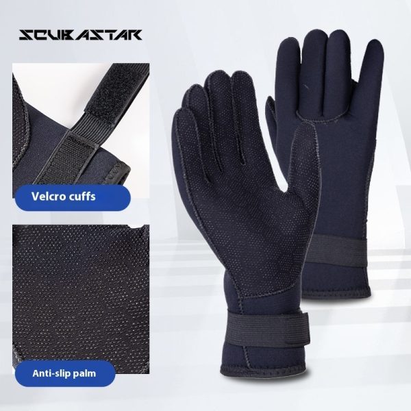 5MM Professional Diving Mittens Swimming Surfing Cold-proof - Image 4