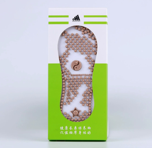 Creative Home Use Combed Cotton Acupoint Massage Socks - Image 9