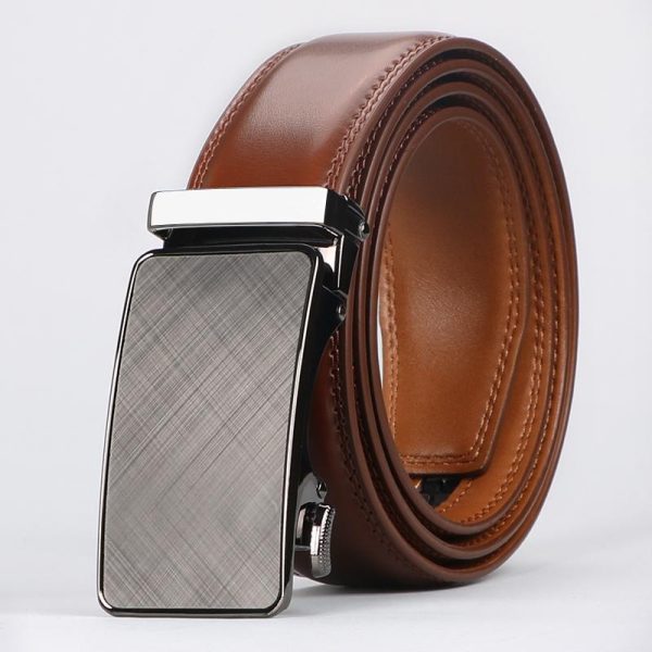 Men's Slider Ratchet Belt, Perfect As A Gift, Pairs Well With Dress Pants, Shirt And Oxford Shoes, Can Be Tailored - Image 8