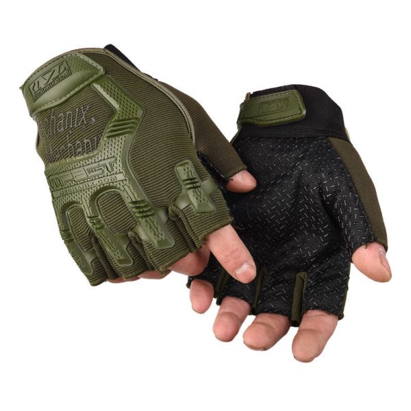 Men's Outdoor Sports Training Fitness Anti-slip Summer Cycling Gloves - Image 9