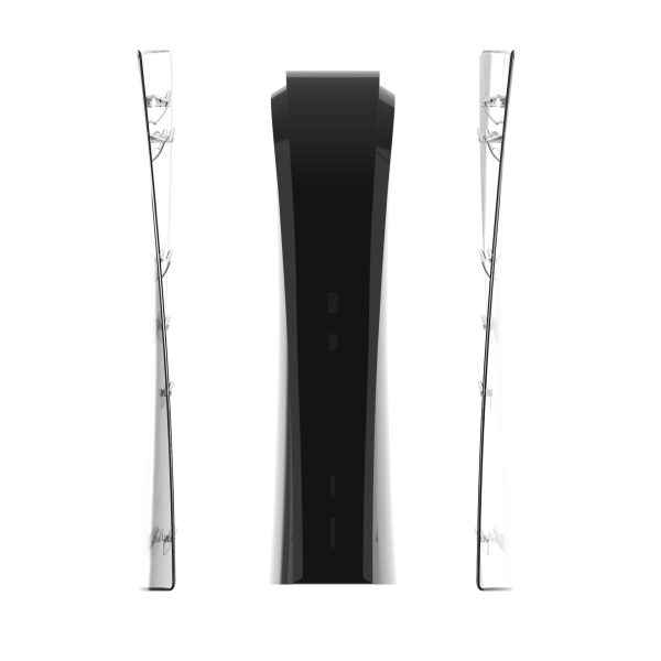 ABS Transparent Skin Hard Shell Case Cover Replacement Plate for PS5 DE Gaming Console PS5 Host Cover - Image 4