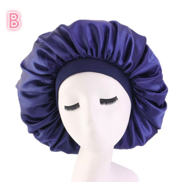 Beauty print Satin silk Bonnet sleep night cap - Image 3