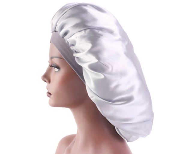 Beauty print Satin silk Bonnet sleep night cap - Image 7