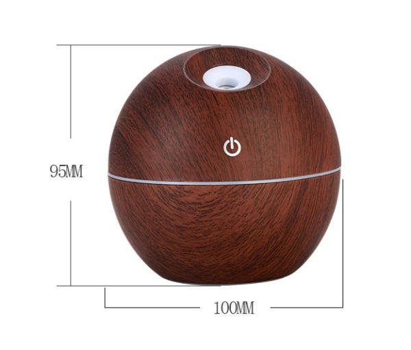 USB Aroma Essential Oil Ultrasonic Cold Steam Diffuser Air Humidifier Purifier 7 Color Change LED Night Light for Home Office - Image 5
