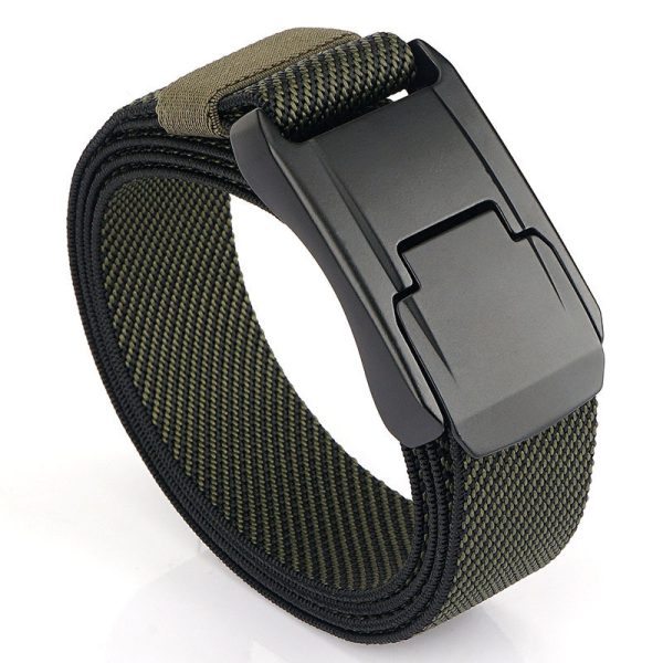 Men's Tactical Belt Casual Weaving Elastic - Image 9