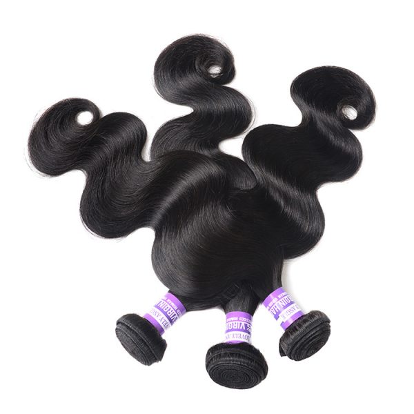 Brazilian Human Hair Bundles with closure - Image 4