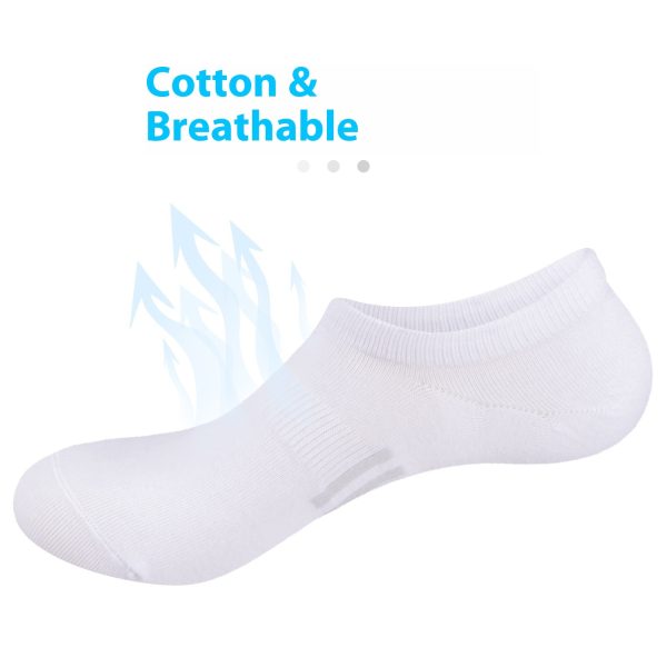 Pure Cotton Breathable Summer Thin Tight Invisible Male Socks - Image 5