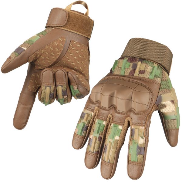 Heavy Duty Tactical Gloves Camouflaged Male - Image 2