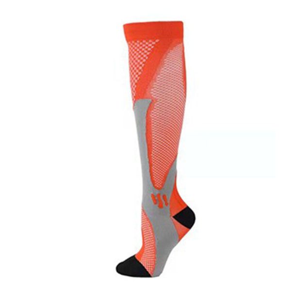 Nylon Men's And Women's Sports Muscle Strength Outdoor Football Compression Socks - Image 10