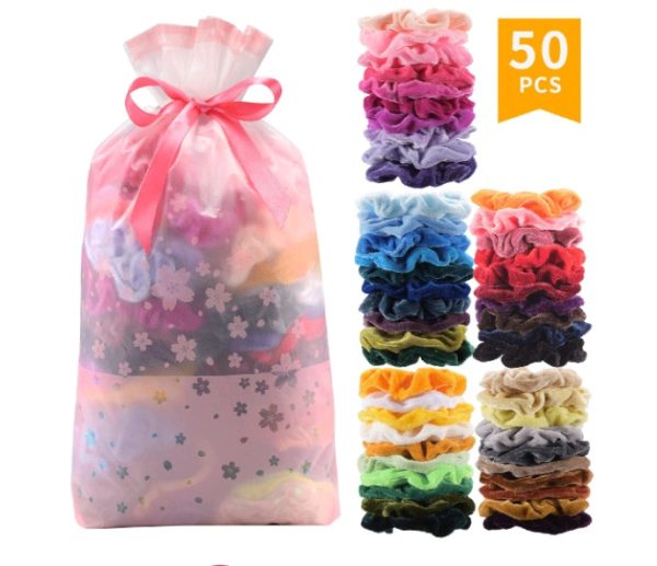 50 Pcs Velvet Hair