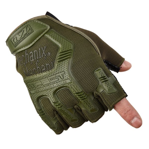 Men's Outdoor Sports Training Fitness Anti-slip Summer Cycling Gloves - Image 10