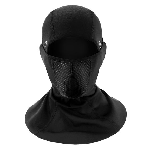 Outdoor Cycling Warm Double Layer Fleece-lined Thick Windproof Ski Motorcycle Helmet Lining Cap - Image 6