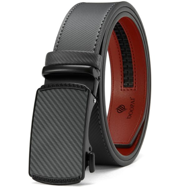 Men's Belt Hot-selling Film Alloy Automatic Buckle Leather - Image 5