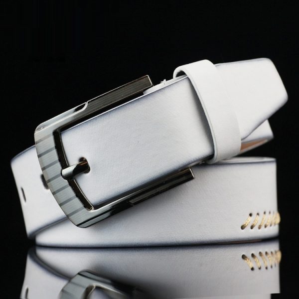 Men's Threading Casual Student Pin Buckle Belt - Image 8