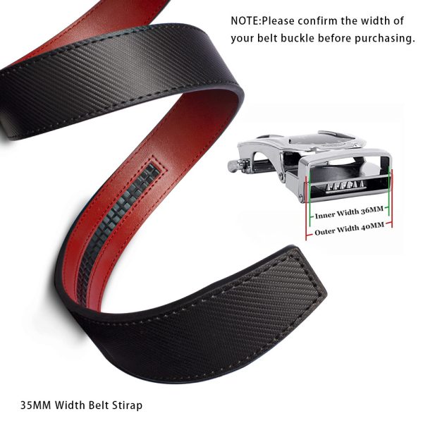 Men's Belt Hot-selling Film Alloy Automatic Buckle Leather - Image 6