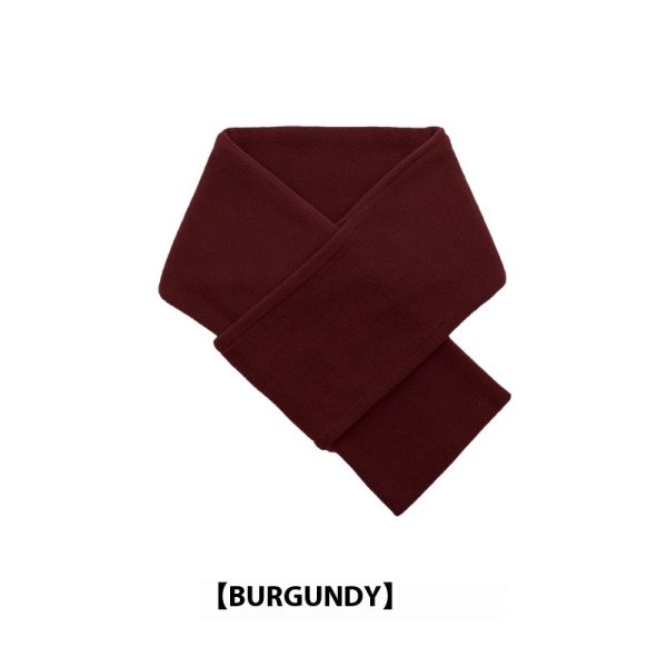 Autumn And Winter Warm Scarf Fashion Simple Solid Color Men's Polar Fleece - Image 10