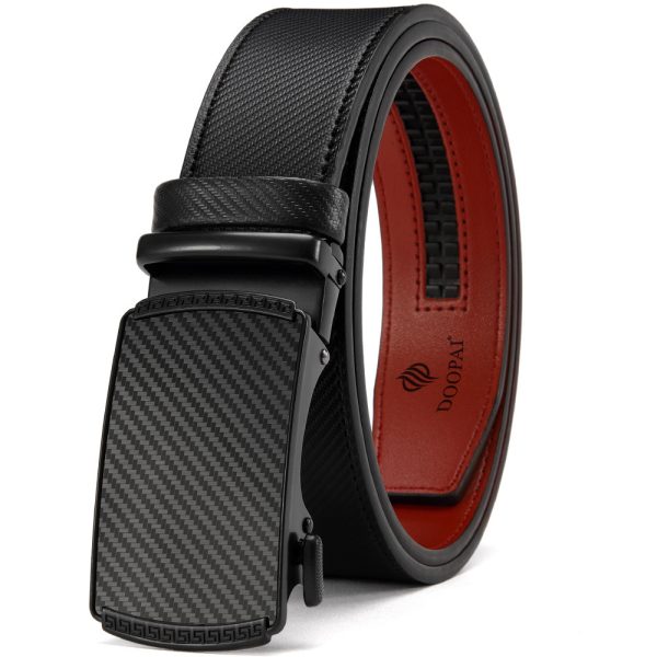 Men's Belt Hot-selling Film Alloy Automatic Buckle Leather - Image 2