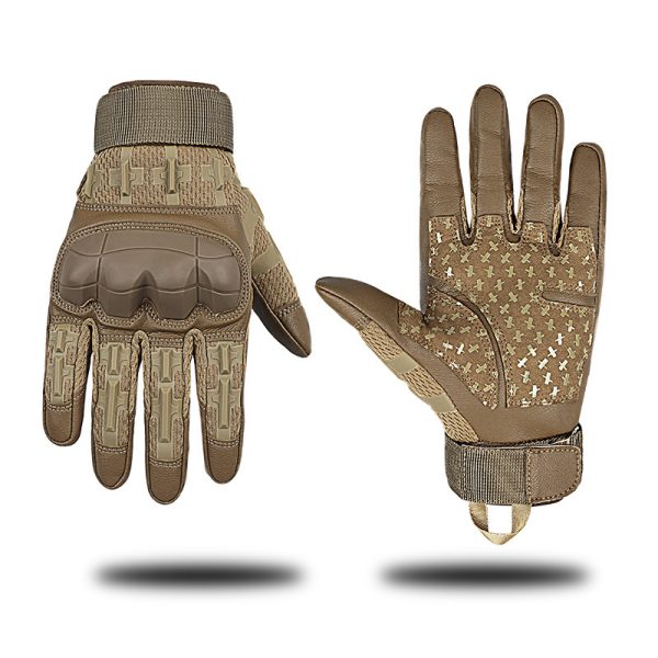 Heavy Duty Tactical Gloves Camouflaged Male - Image 8