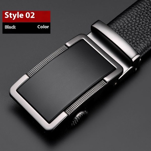 Men's Leather Comfort Click Pant Belt - Image 4