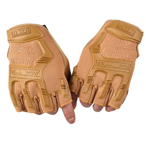 Men's Outdoor Sports Training Fitness Anti-slip Summer Cycling Gloves - Image 3