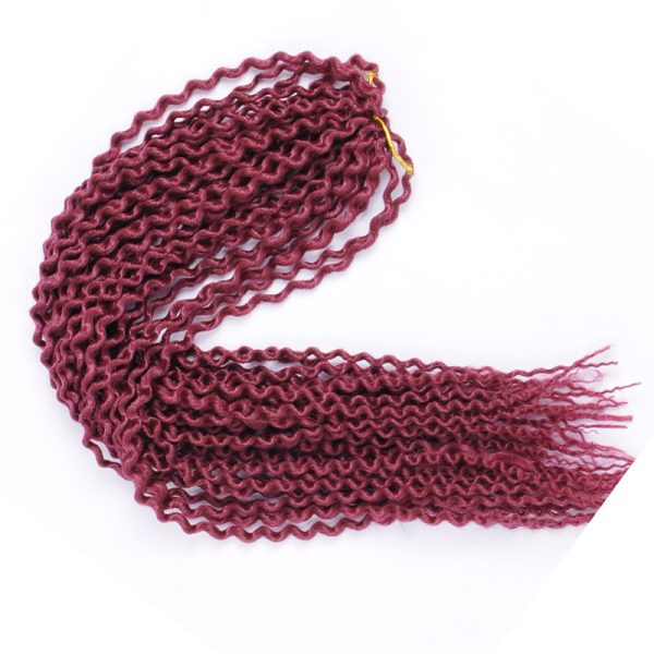 Wigs  Long Curly Hair Black Wig Braids - Image 8