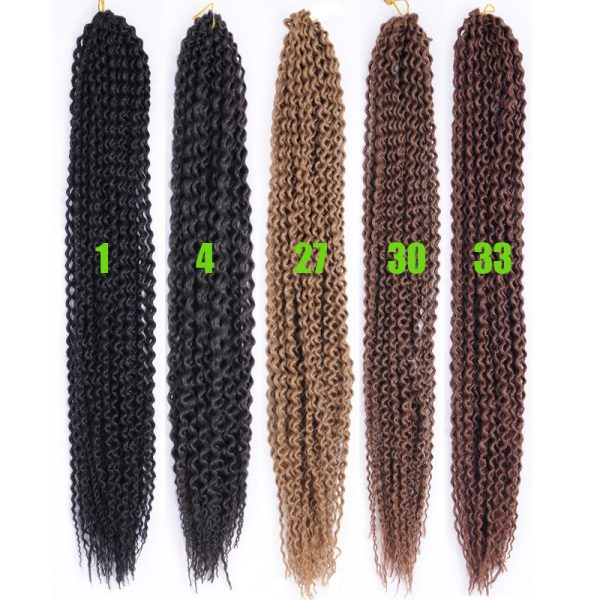 Wigs  Long Curly Hair Black Wig Braids - Image 10