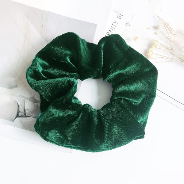 Flannel Hair Tie Hair Rope Amazon Velvet Fashion Ponytail Hair Accessories - Image 9