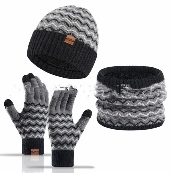 Men's Winter Warm Neck Warmer Cold-proof Knitted Hat - Image 2